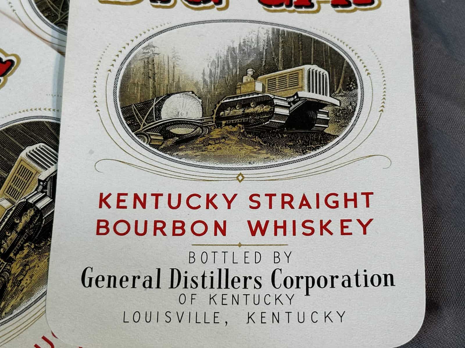 Big Cat Vintage Whiskey Label