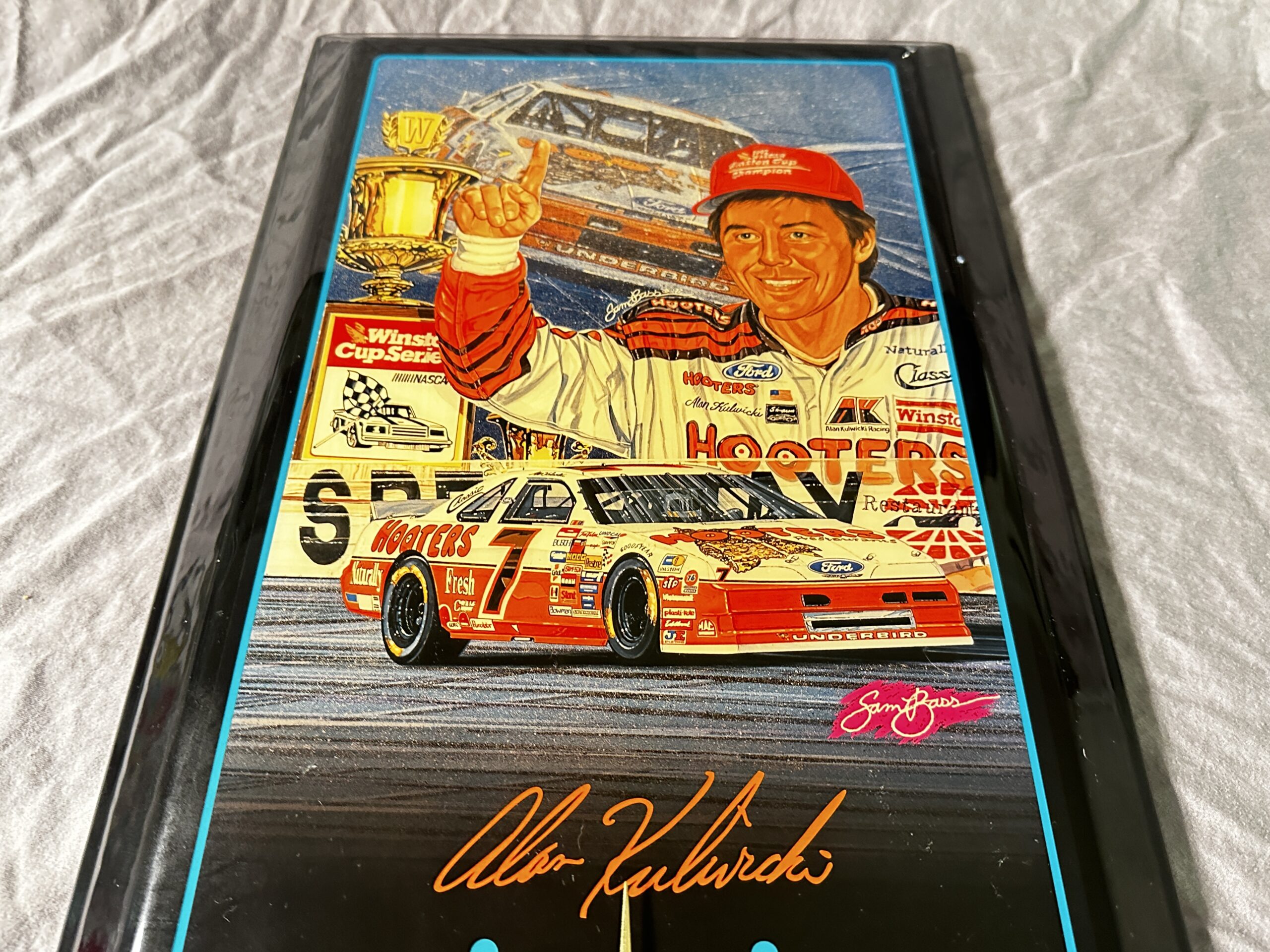 1992 Champion Alan Kulwicki Clock